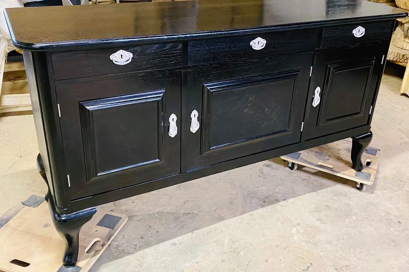 Seville Black Sideboard